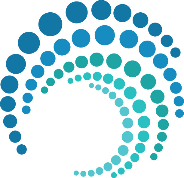 科学点技术连接标志形象图片下载