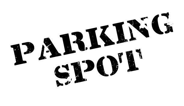 停车位橡皮图章图片下载