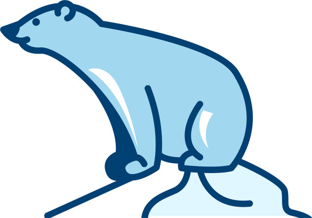 熊标志图标设计图片下载