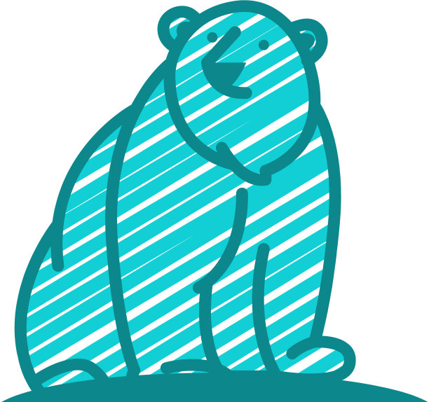 熊标志图标设计图片下载