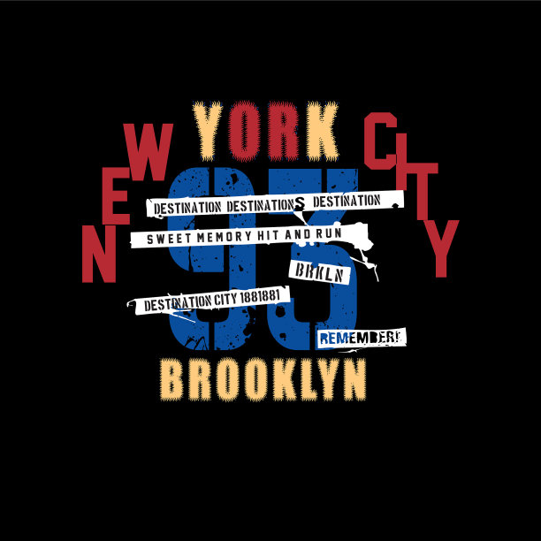 纽约districtnycprint designtyphography图片下载