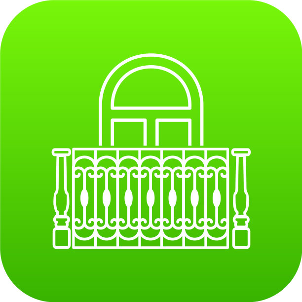 阳台图标设计简约风格图片下载