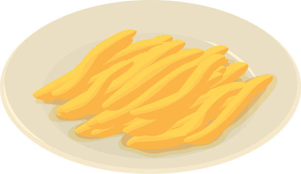 炸薯条图标等距3d风格图片下载