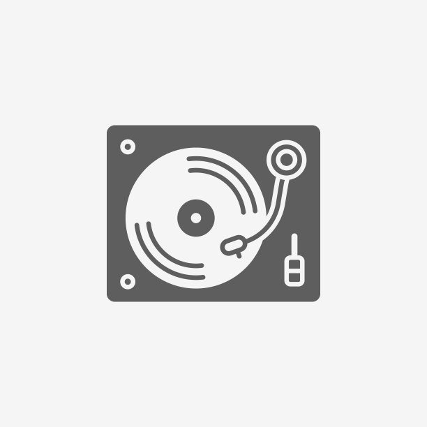 磁盘骑师转盘图标图片下载