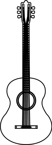 吉他乐器图标图片下载
