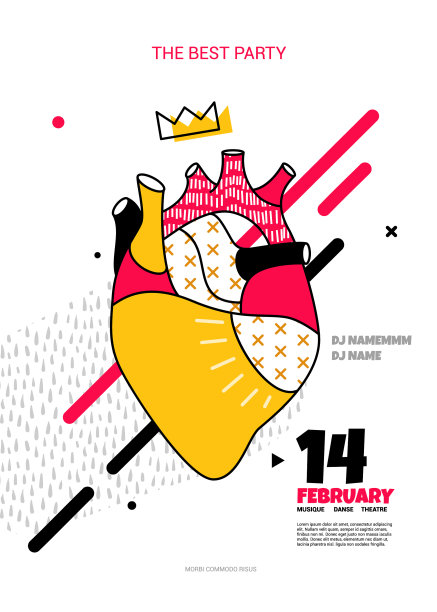 波普艺术风格的人类心灵图片下载