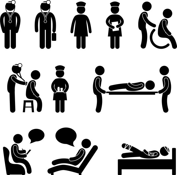 医生、护士、医院医疗精神科医生图片下载