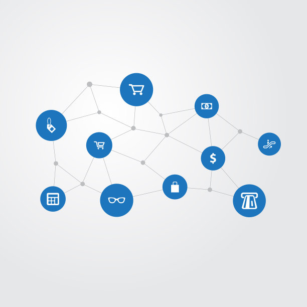 一套简单的销售图标图片下载
