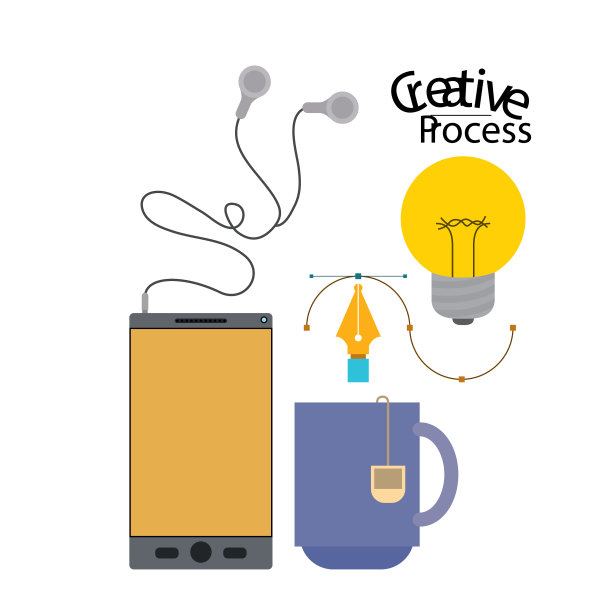 色彩丰富的背景配智能手机用图片下载