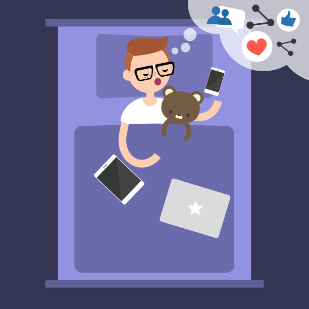 年轻的博主梦想在社会上取得成功图片下载