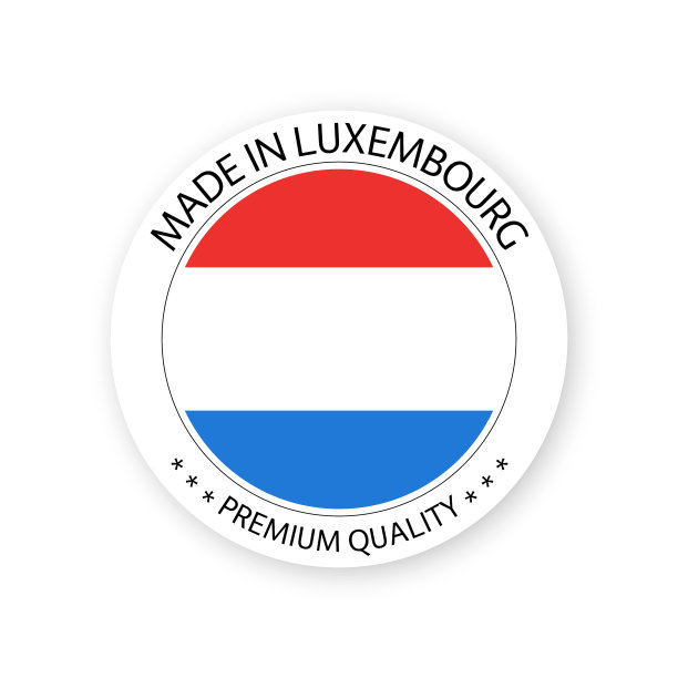 现代卢森堡制造标签图片下载