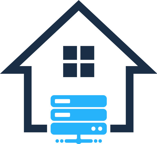 服务器屋标志图标设计图片下载