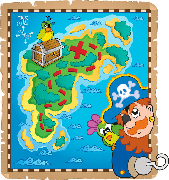 藏宝图主题图4图片下载