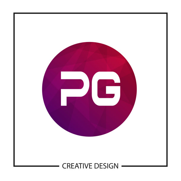 首字母PG标志设计模板图片下载