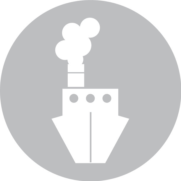 圆形图标船卡通图片下载