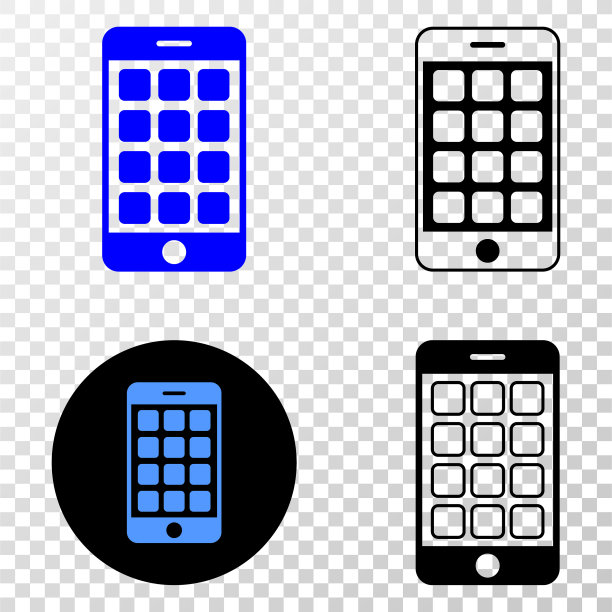 手机eps图标与轮廓版图片下载