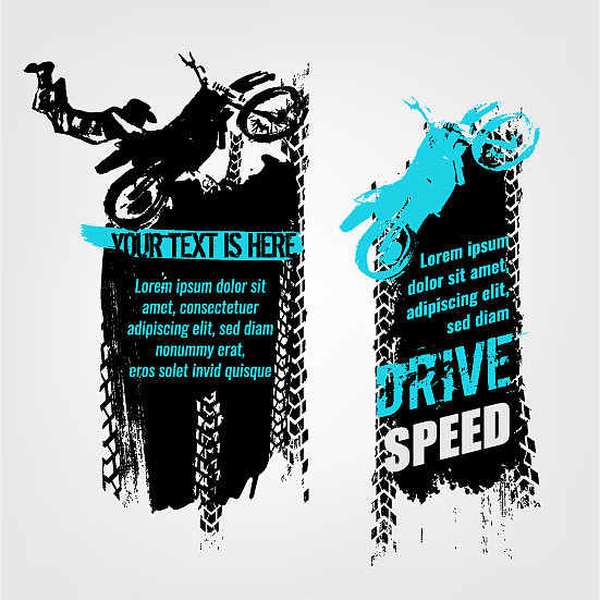 飞行摩托车横幅图片下载