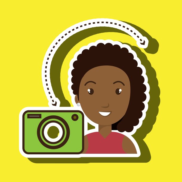 女性相机照片图像画廊图片下载