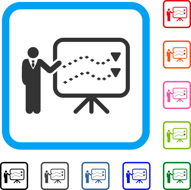 趋势显示框图标图片下载