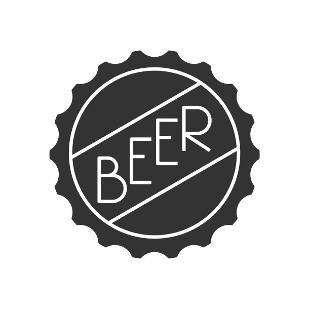 啤酒瓶盖图标图片下载