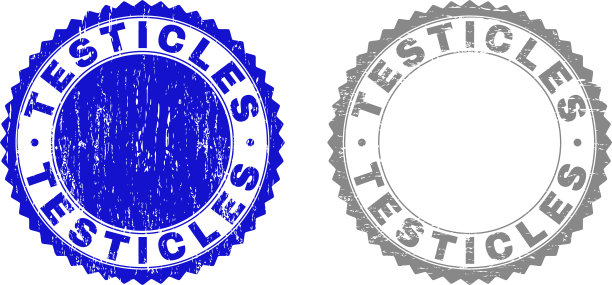垃圾睾丸纹理邮票图片下载