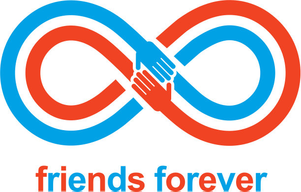 无限符号，两只手互相触摸图片下载