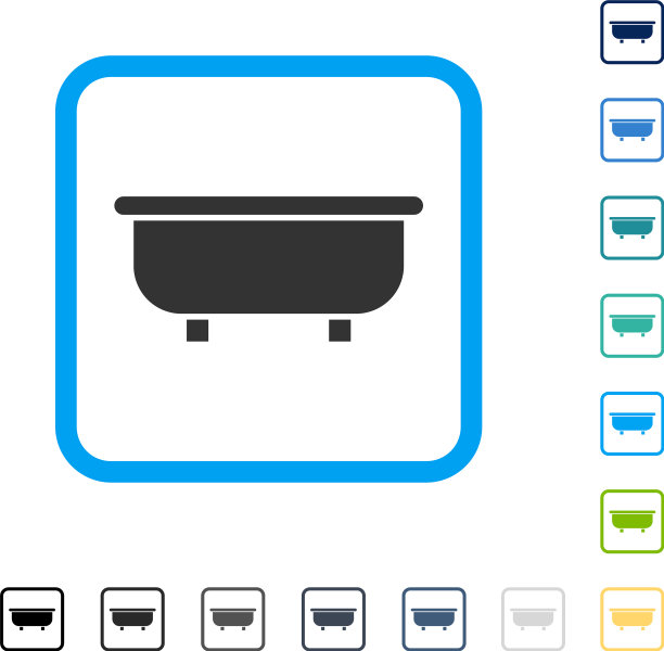 浴缸里的图标图片下载