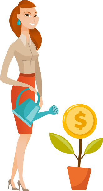 浇钱花的女人图片下载