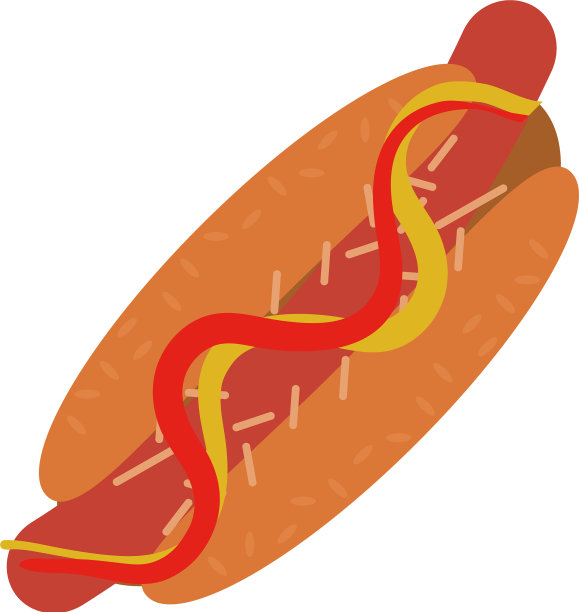 快餐图标形象图片下载