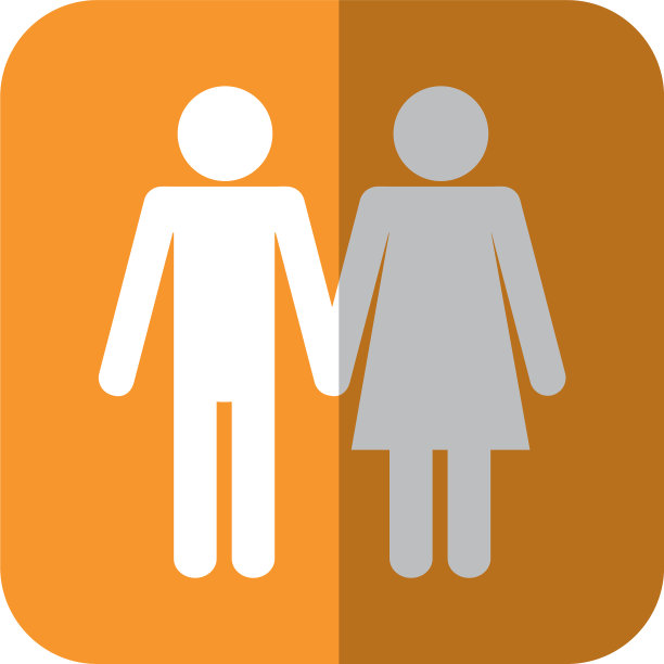 象形图两个图标图片下载