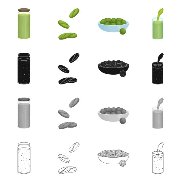 蛋白质和海标的设计集图片下载