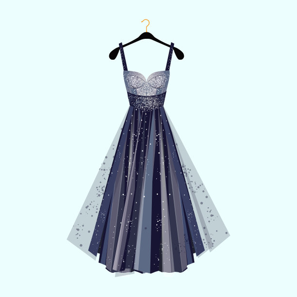 特殊场合穿的长裙图片下载