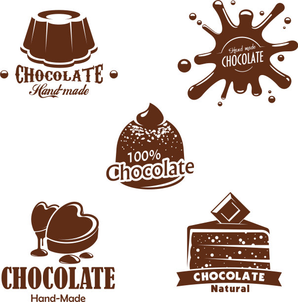 隔离巧克力糖果甜点飞溅图片下载