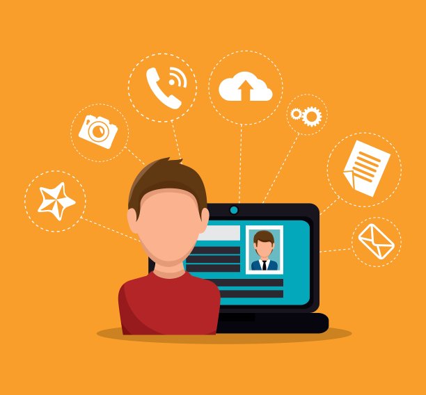 社交媒体网络全球隔离图片下载