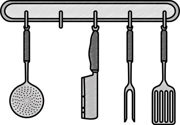厨房设备吊装图片下载