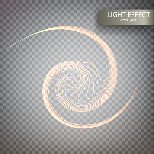 闪光魔法闪耀漩涡痕迹效果图片下载