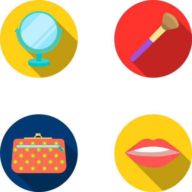 口红上唇面刷桌子镜子图片下载