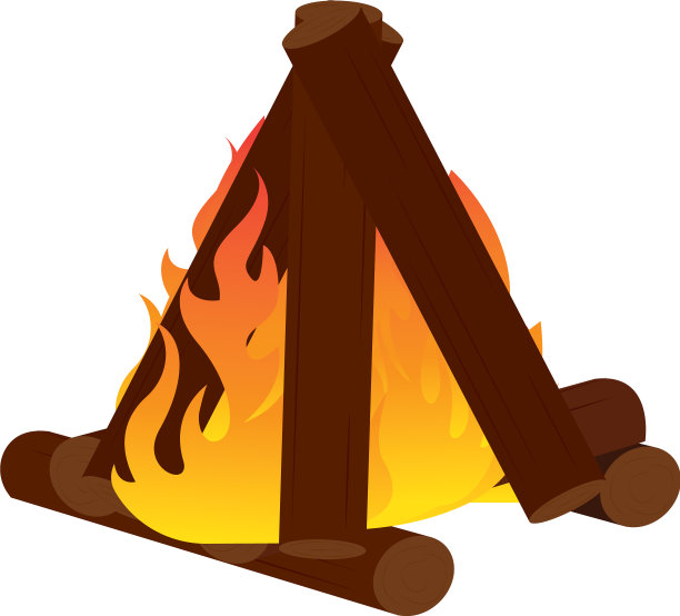 abtract自然篝火图片下载