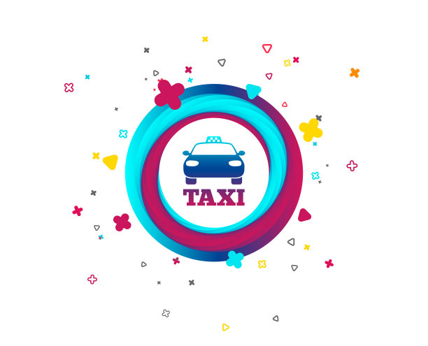 出租车标志标志公共交通标志图片下载