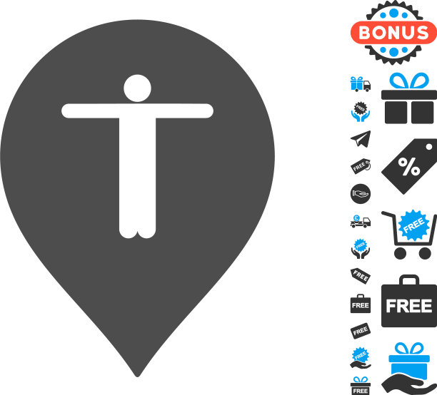 客人标记图标与免费奖金图片下载