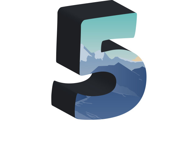 3d数字5的3d字体图片下载