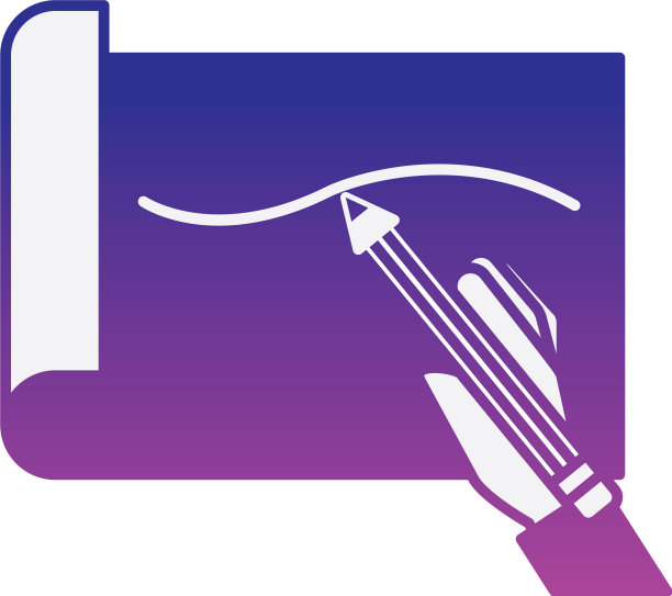 手拿铅笔在纸上画线图片下载