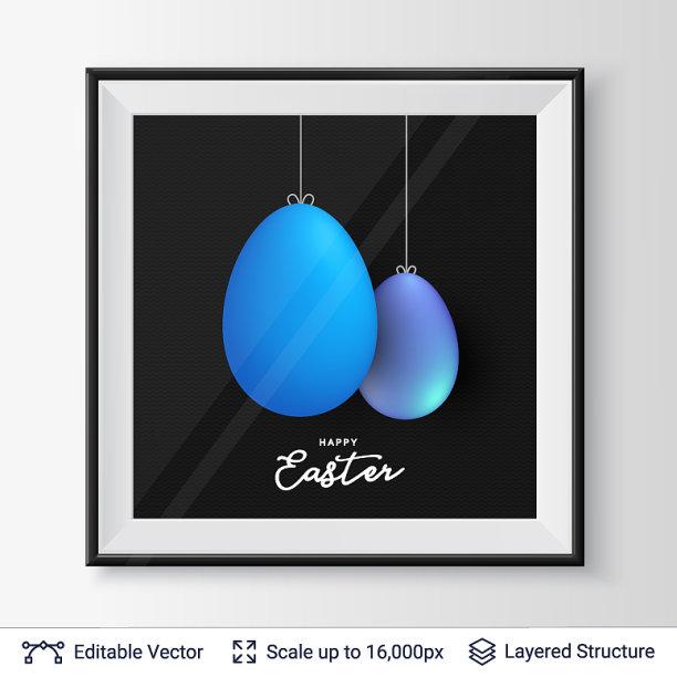 复活节背景模板图片下载