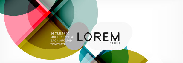 梦幻圆现代几何图片下载