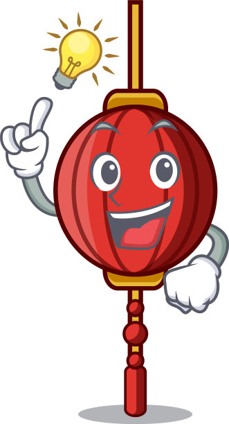 你知道中国的灯笼吉祥物卡通吗图片下载