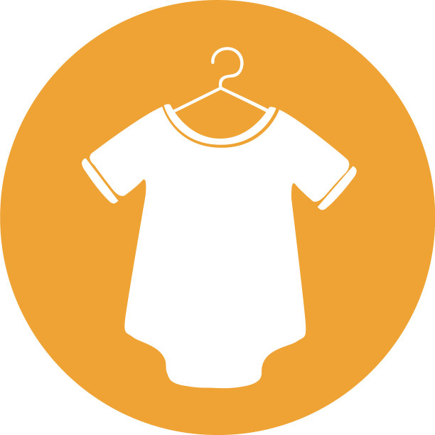 可爱的婴儿装图标图片下载