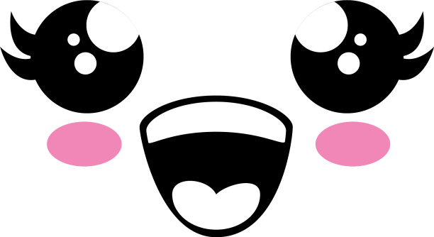 卡哇伊的脸图标图片下载