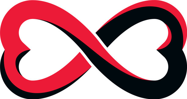 用永恒的爱情概念创造符号图片下载