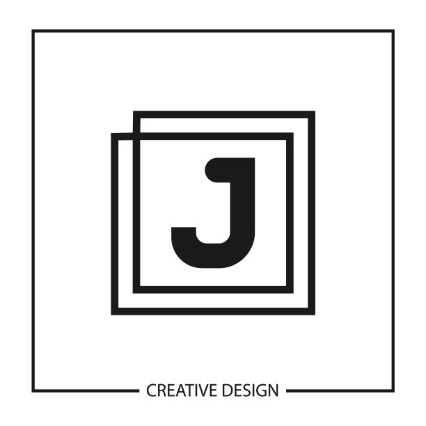 字母J标志模板设计图片下载