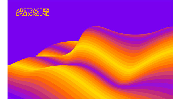 Eps 10彩色波浪背景数字图片下载